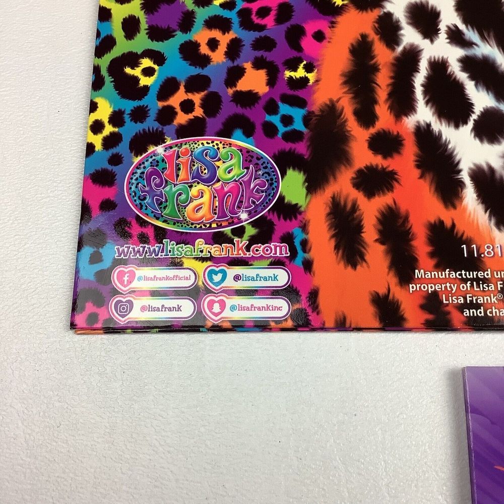 Lisa Frank Portfolio Folders Hunter Dancing Dolphins Rainbow Mischief Lot of 3 - Picture 9 of 10